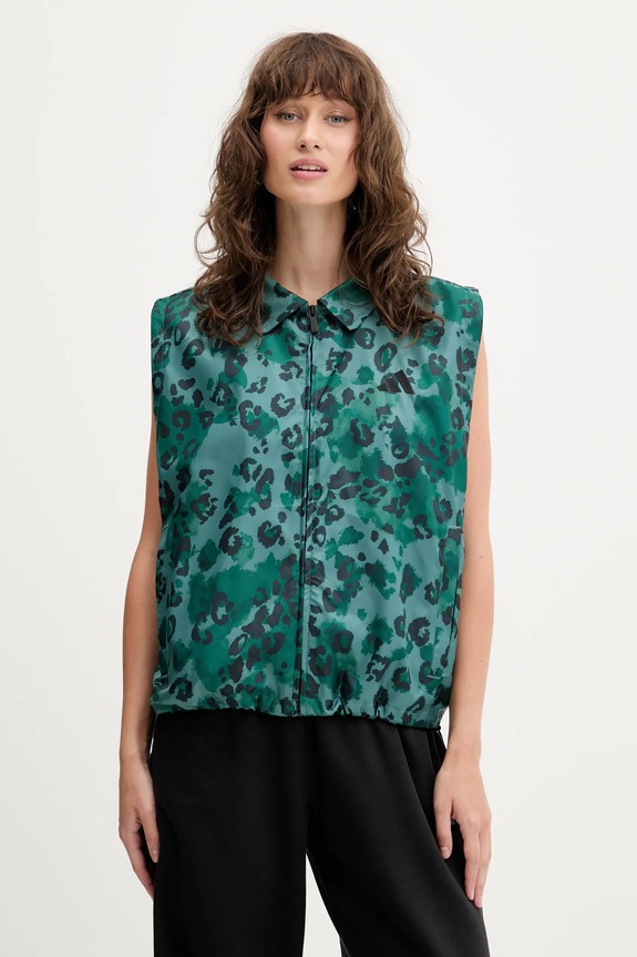 adidas smanicato Animal Print 3-Stripes non isolato turchese JV6958