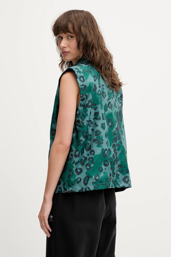 Abbigliamento adidas smanicato Animal Print 3-Stripes JV6958 turchese