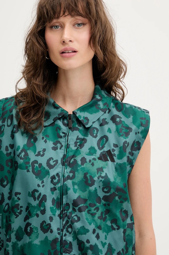 adidas smanicato Animal Print 3-Stripes turchese JV6958