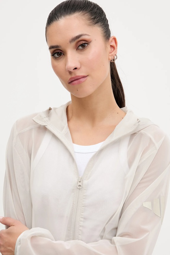 Μπουφάν adidas All SZN μπεζ JV9858