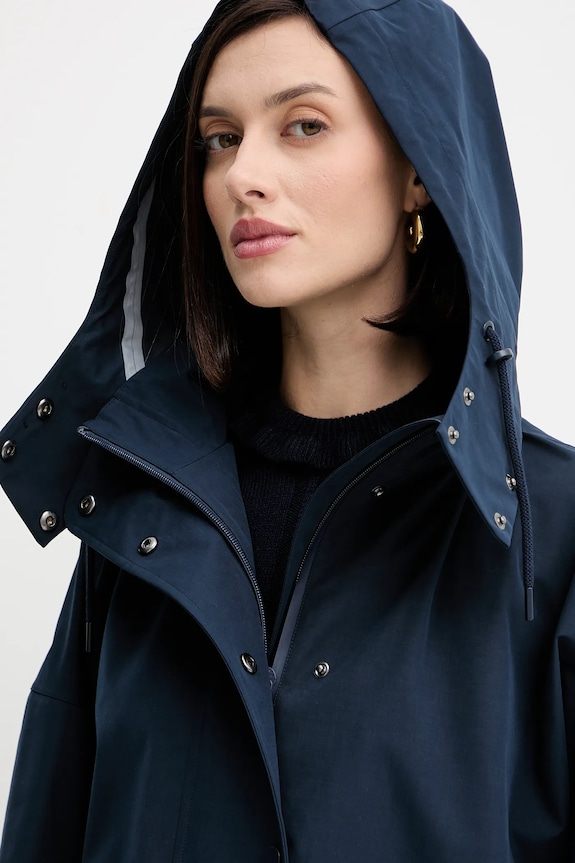 Bunda MM by Max Mara LABBRO tmavomodrá 2526026017600