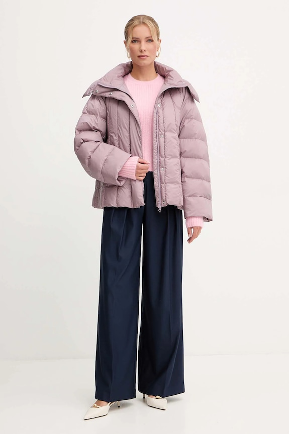 Bunda MM by Max Mara ROMOLO 2526486018600 fialová AW25