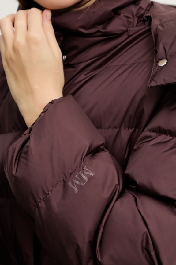 MM by Max Mara kurtka CARIOCA 2526496018600 bordowy