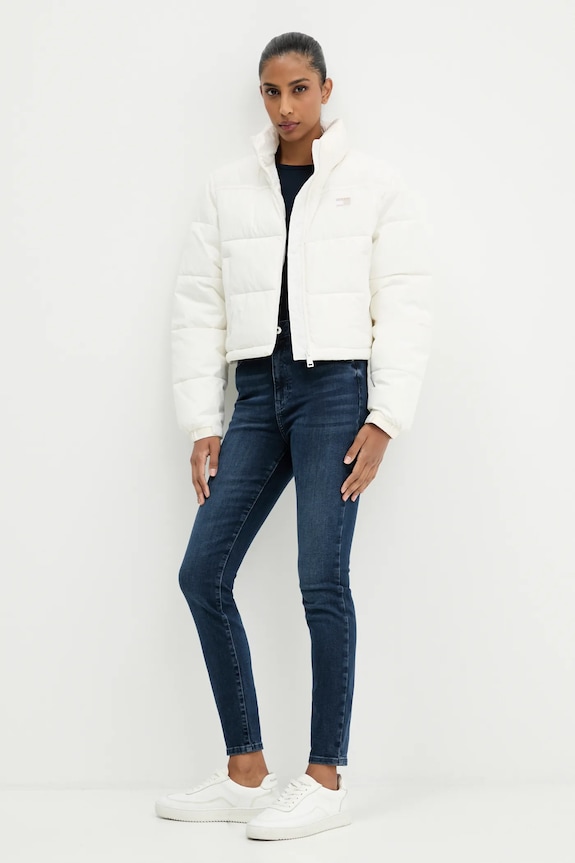 Bunda Tommy Jeans DW0DW21620 béžová AW25