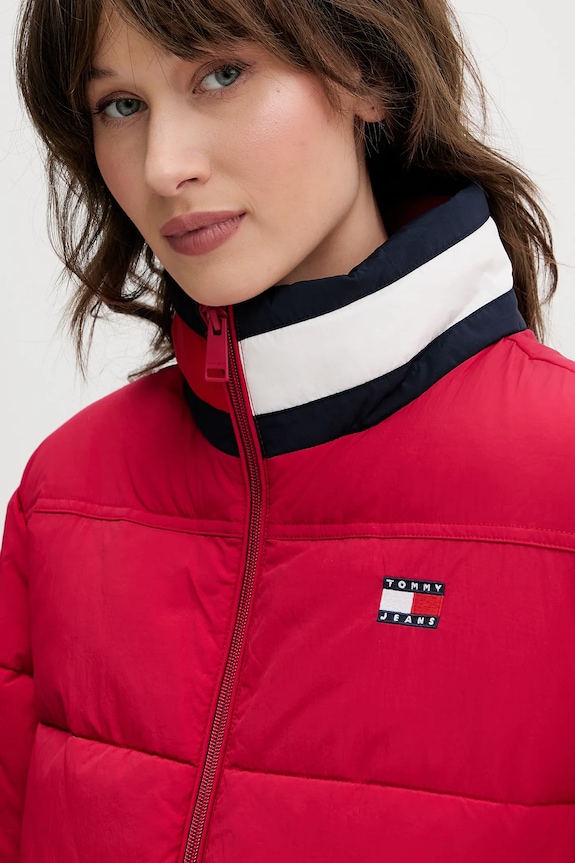 Tommy Jeans kurtka różowy DW0DW21621