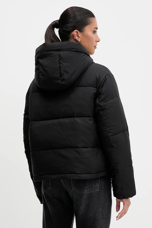 Ρούχα Μπουφάν Tommy Jeans DW0DW21625 μαύρο
