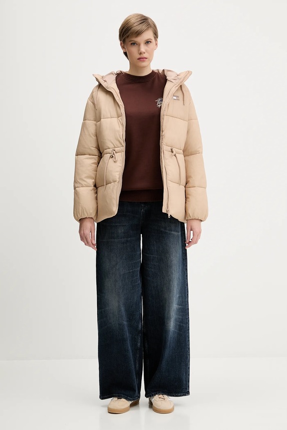 Bunda Tommy Jeans DW0DW21626 béžová AW25
