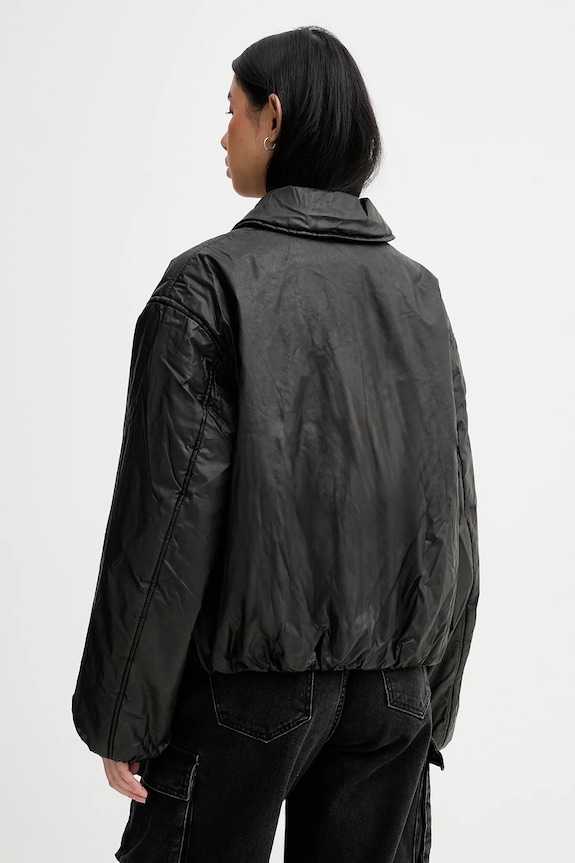 Ρούχα Μπουφάν Tommy Jeans DW0DW21671 μαύρο