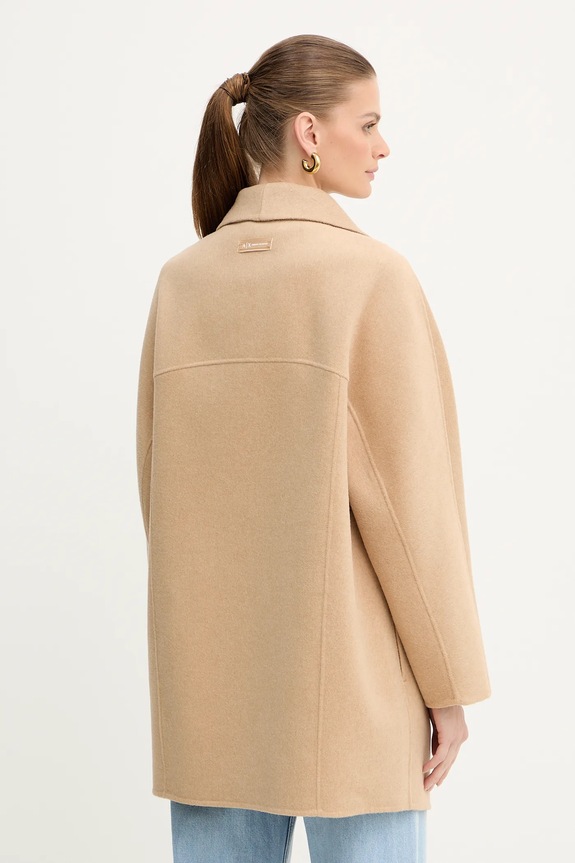 Îmbrăcăminte Armani Exchange haină cu lână XW000715.AF16216 bej