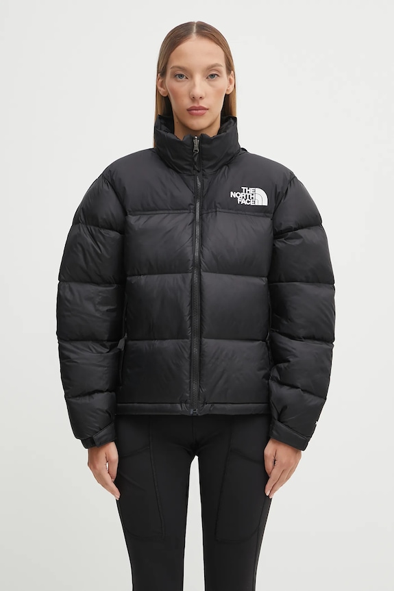 Μπουφάν με επένδυση από πούπουλα The North Face 1996 Retro Nuptse πουπουλένιο μαύρο NF0A3XEOGOF1