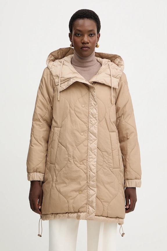 Weekend Max Mara geacă cu două fețe ANFORA 2525496062600 bej AW25