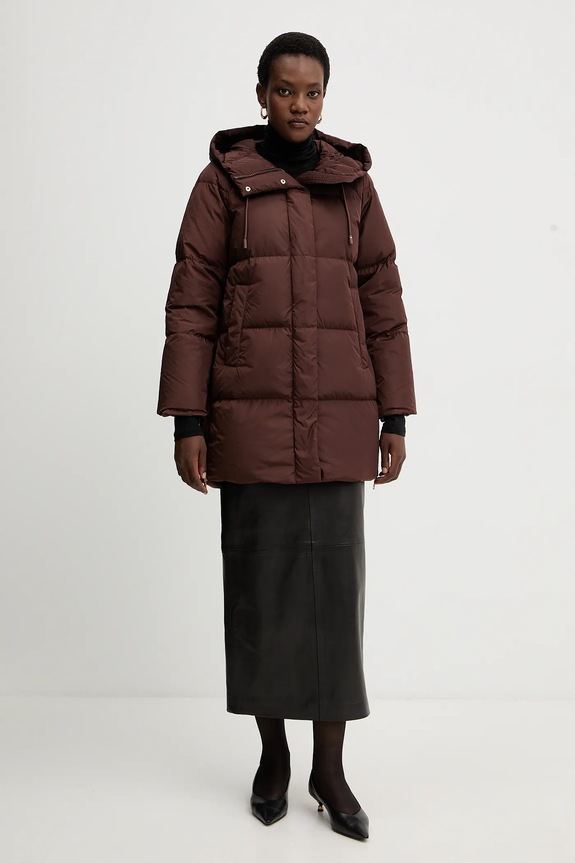 Weekend Max Mara geacă de puf NEWBEMBO 2525496072600 maro AW25