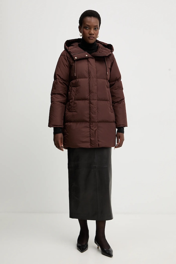 Weekend Max Mara geacă de puf NEWBEMBO 2525496072600 maro AW25