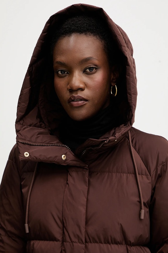 Weekend Max Mara geacă de puf NEWBEMBO maro 2525496072600