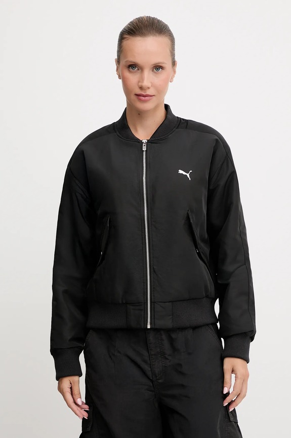 Puma bomber dzseki enyhén szigetelt fekete 632168
