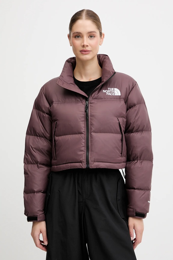Пухено яке The North Face Nuptse с изолация кафяв NF0A5GGEBQ71
