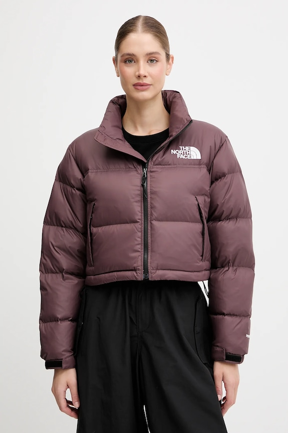 Пухено яке The North Face Nuptse с изолация кафяв NF0A5GGEBQ71
