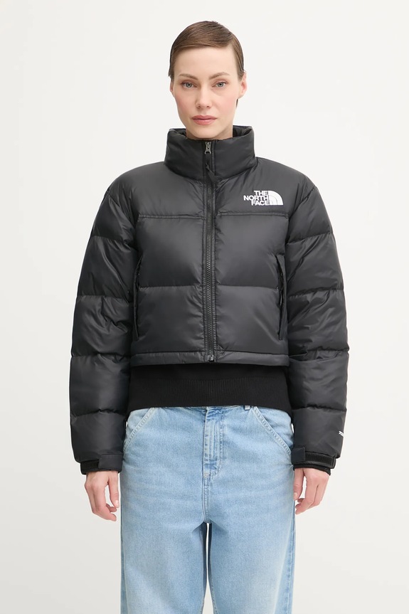 Páperová bunda The North Face Nuptse oversize čierna NF0A5GGEGOG1
