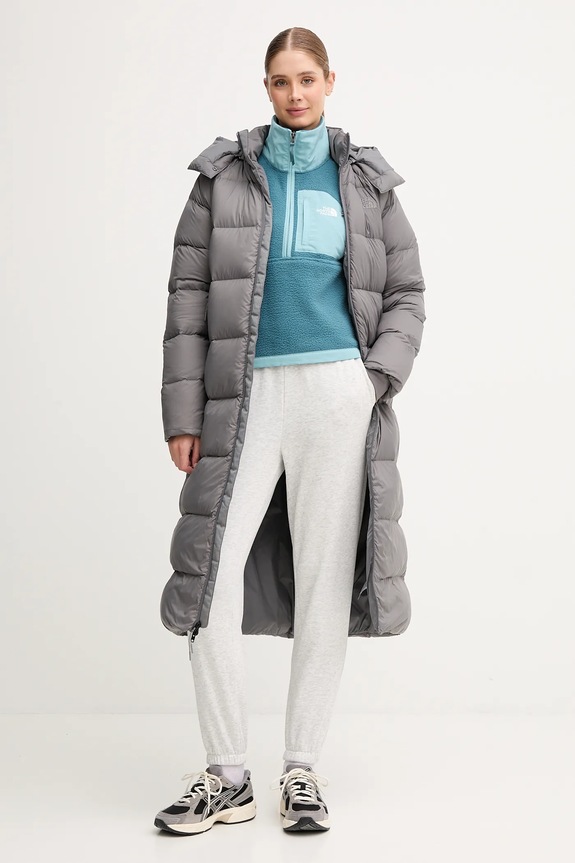 Páperová bunda The North Face Hydrenalite City NF0A8D3N0UZ1 sivá AW25