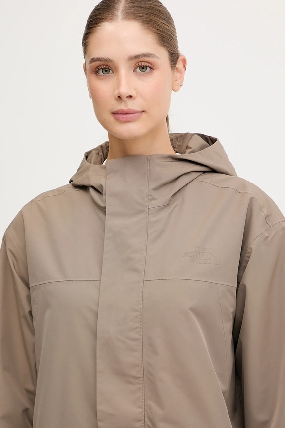 Bunda The North Face Nukabira hnedá NF0A8DTNBOW1