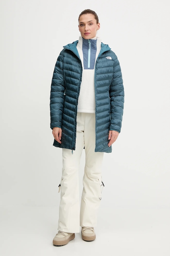 Bunda The North Face Huila NF0A8DW7BQ51 tyrkysová AW25