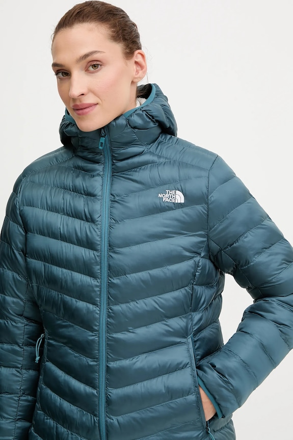 Bunda The North Face Huila tyrkysová NF0A8DW7BQ51