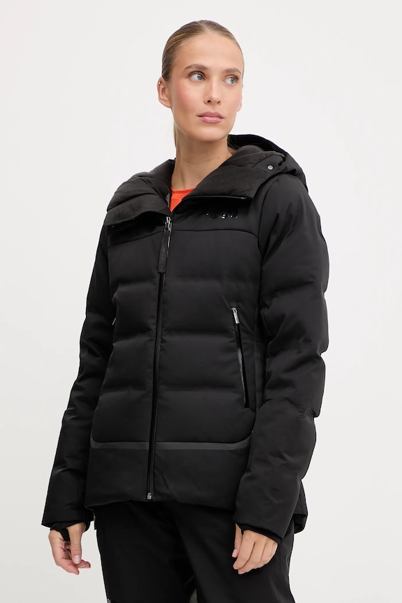 Páperová lyžiarska bunda The North Face Cirque zimný šport čierna NF0A87WSGOF1