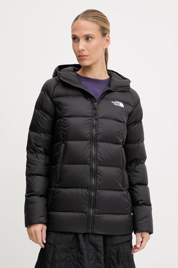 Páperová bunda The North Face Hyalite jemné zateplenie čierna NF0A8E74JK31