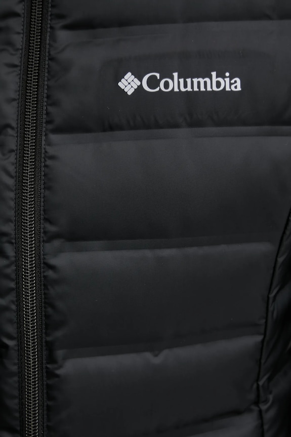 Péřová sportovní bunda Columbia Lake 24 2088363 černá