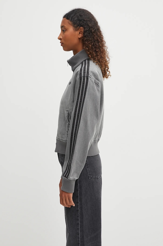 Bunda adidas Originals Denim Tt JY2564 sivá AW25