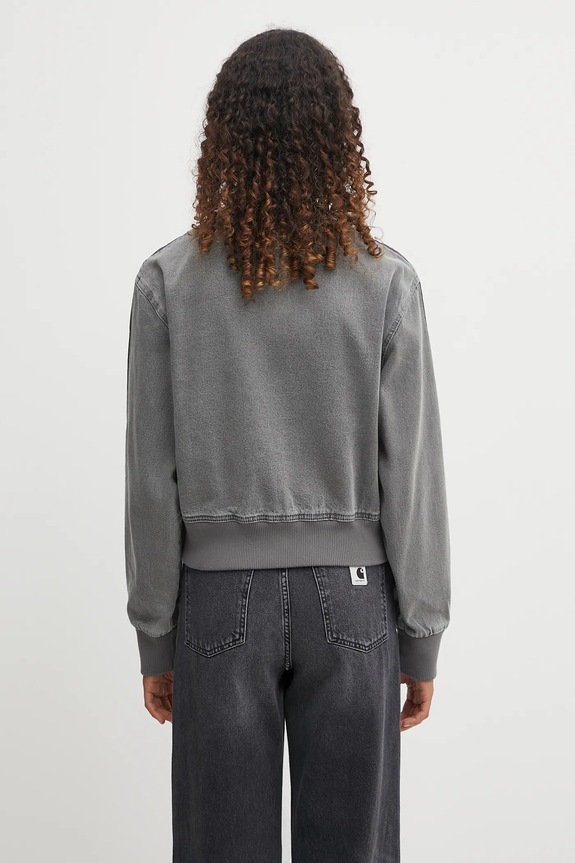 Oblečenie Bunda adidas Originals Denim Tt JY2564 sivá