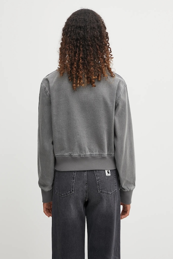 Oblečenie Bunda adidas Originals Denim Tt JY2564 sivá