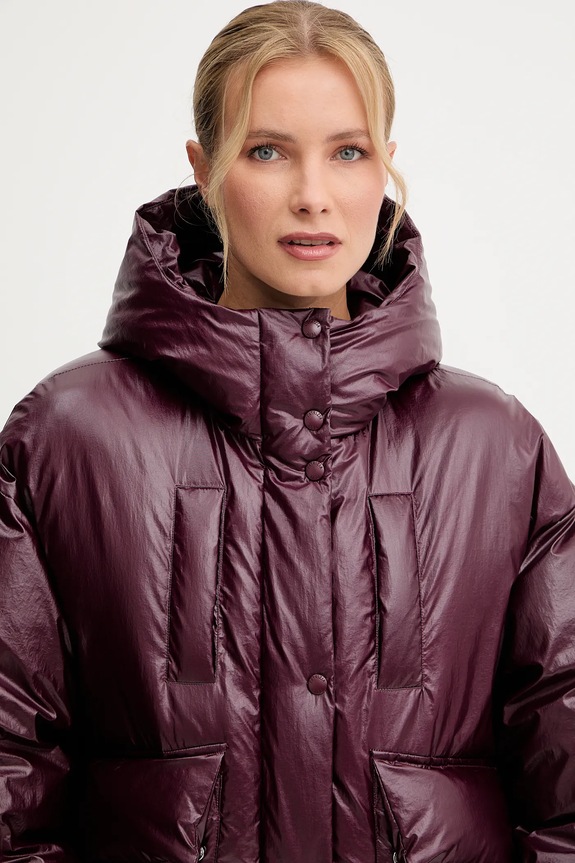 Bunda Patrizia Pepe 2O0183.A650 burgundské
