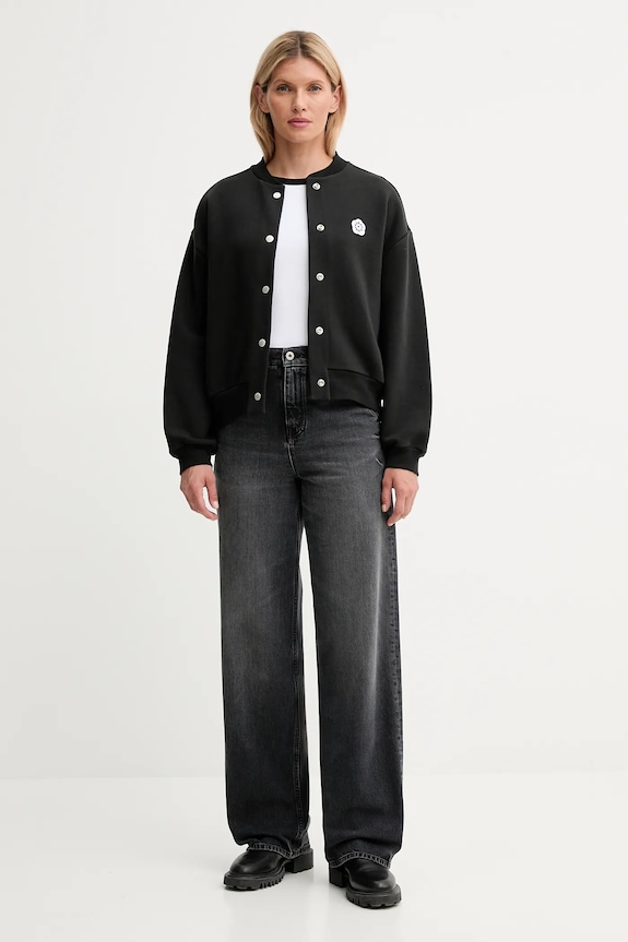 Kenzo geacă bomber FF62BL5514MK negru AW25