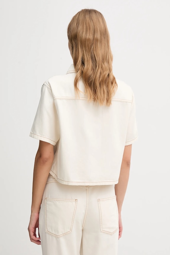 Îmbrăcăminte Dkny cămașă P5DAXB20 bej