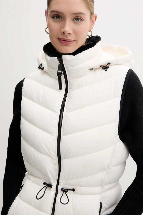 Dkny bezrękawnik beżowy DLEMPS56