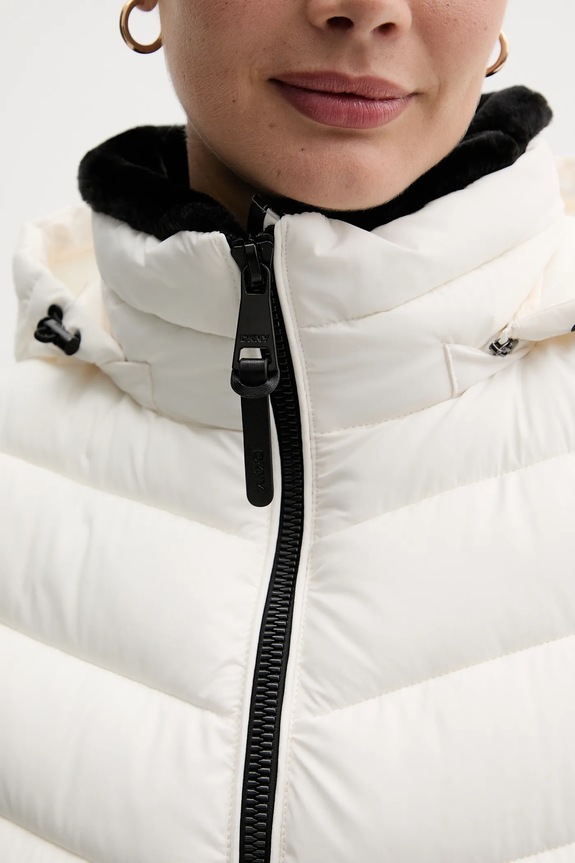 Dkny bezrękawnik DLEMPS56 beżowy