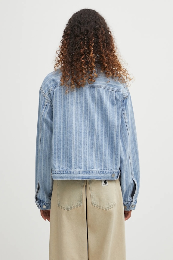 Одежда Джинсовая куртка Carhartt WIP W' Rylan I035571.32H12 голубой
