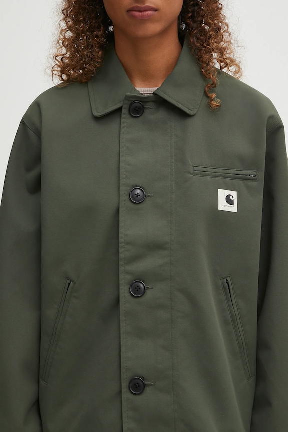 Carhartt WIP jacket W' Barnett green I035148.2ZXXX
