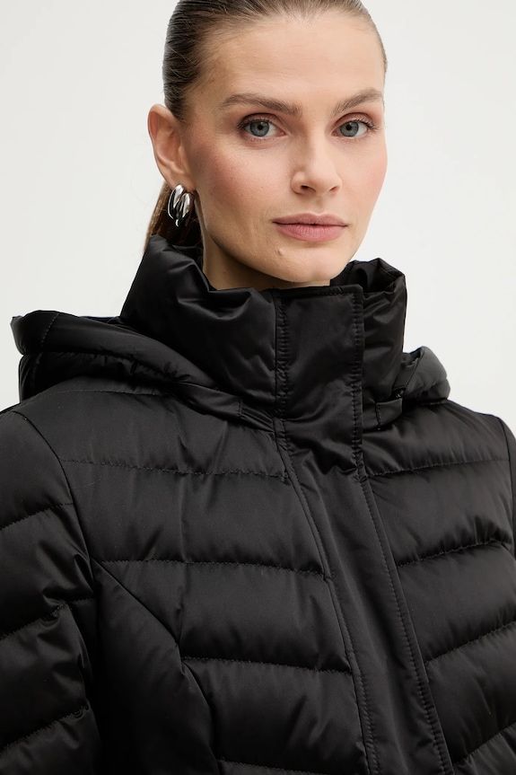 Пухова куртка Guess MARINA чорний W5BL29.W2802