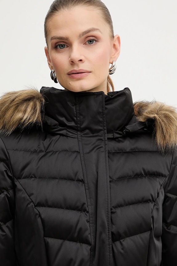 Пухова куртка Guess MARINA чорний W5BL30.W2802