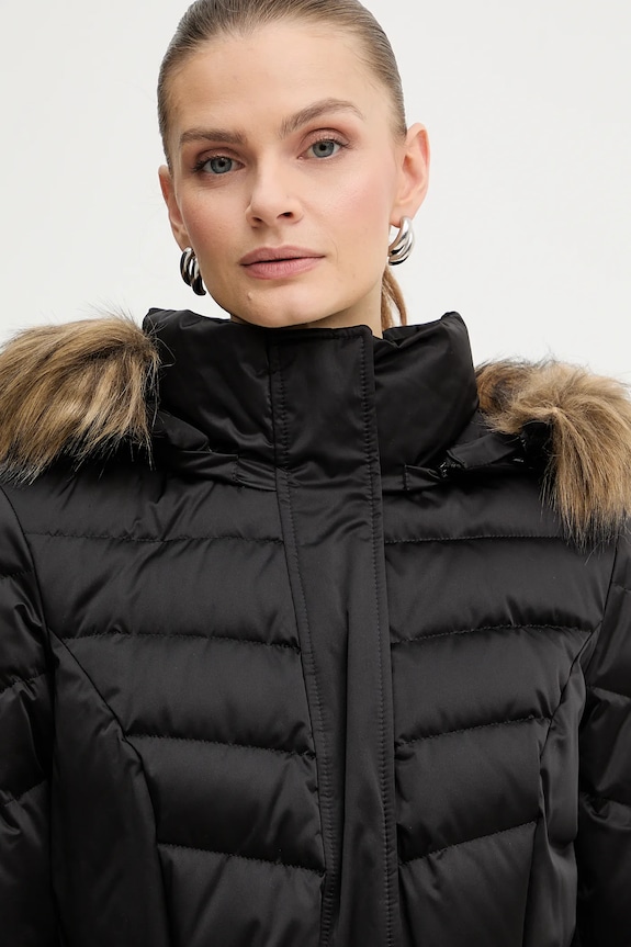 Пухова куртка Guess MARINA чорний W5BL30.W2802