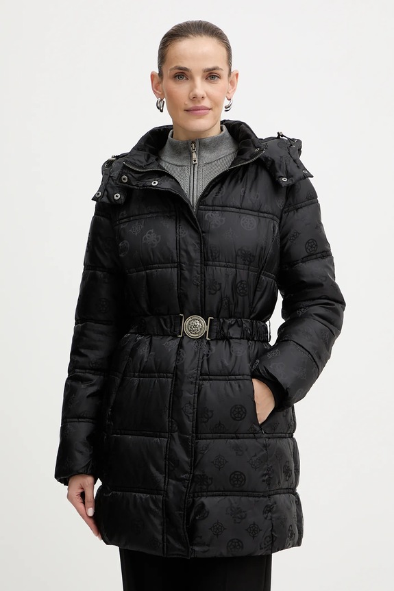 Куртка Guess IMMA з утепленням чорний W5BL44.W2912