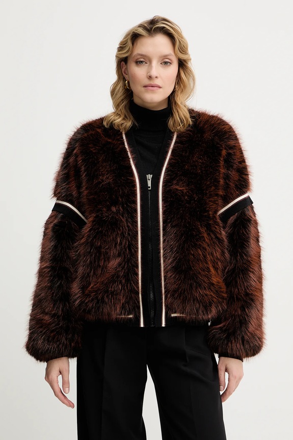Guess kurtka KATIA pozostałe brązowy W5BL67.W3790