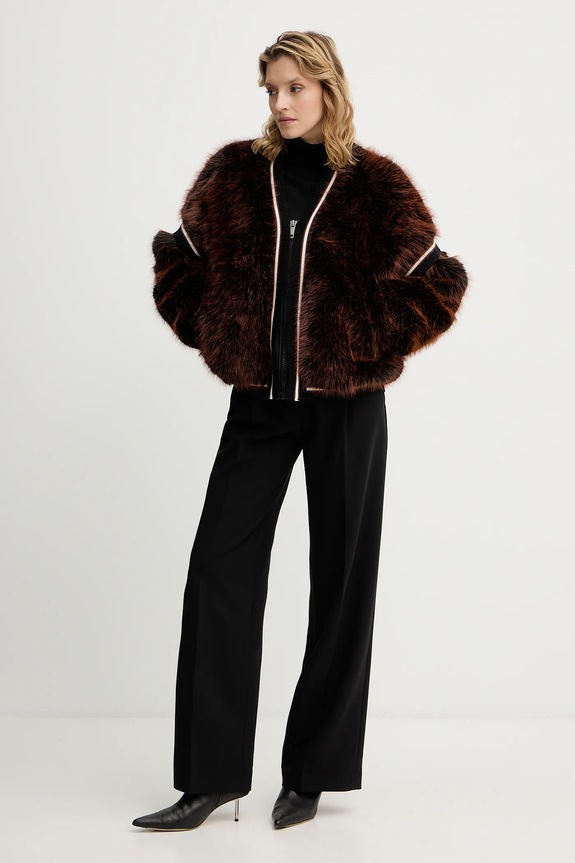 Guess kurtka KATIA W5BL67.W3790 brązowy AW25