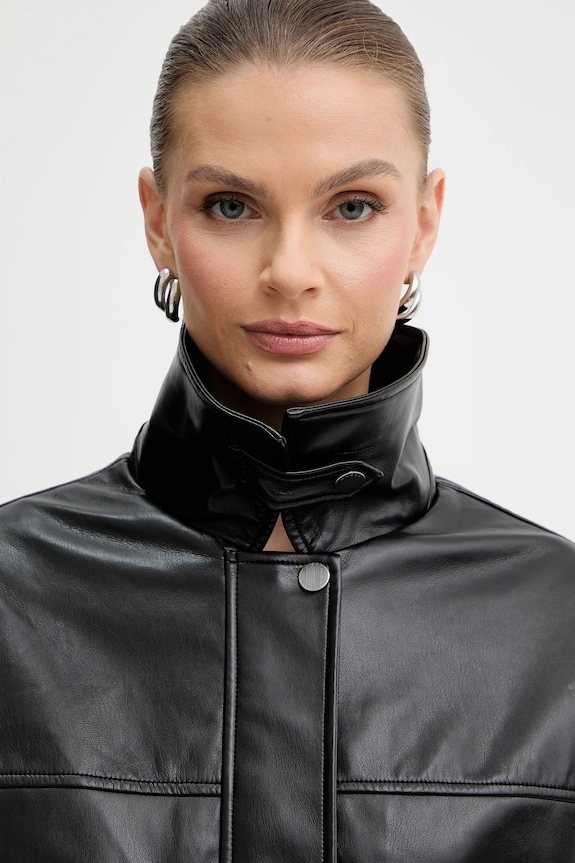 Μπουφάν Guess FLAMINIA μαύρο W5BL87.WF8P0