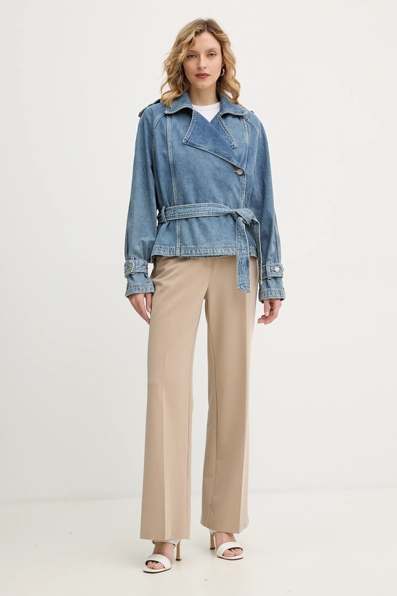 Guess kurtka jeansowa RUNA W5BN0D.D0742 niebieski AW25