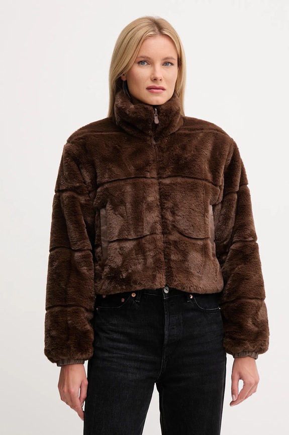 Dvostranska jakna Save The Duck YUKI S podlogo rjava D32492W.FURY21