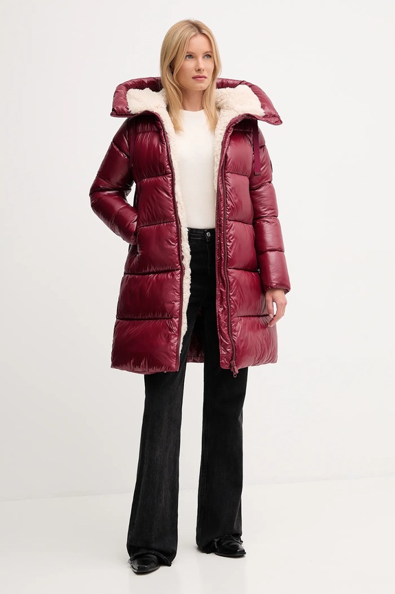 Μπουφάν Save The Duck BELLA D42414W.LOVE21 μπορντό AW25