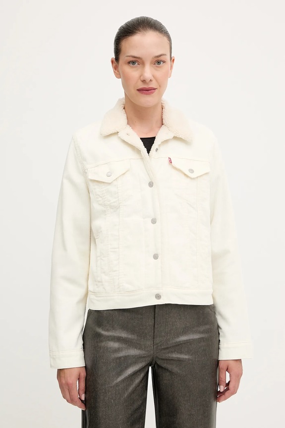 Levi's kurtka sztruksowa pozostałe beżowy 36136.0124